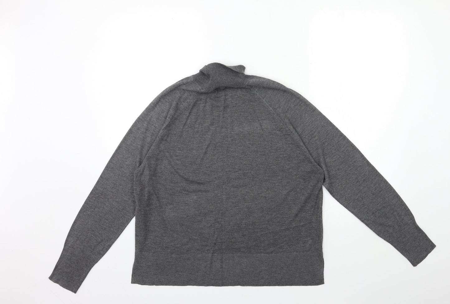 Zara Womens Grey  Knit Pullover Jumper Size S