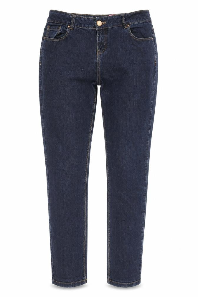 Preworn Womens Blue  Denim Skinny Jeans Size 32 in L28 in