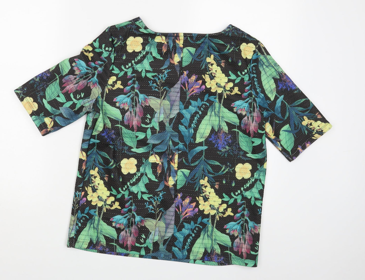 NEXT Womens Multicoloured Floral  Basic T-Shirt Size 8