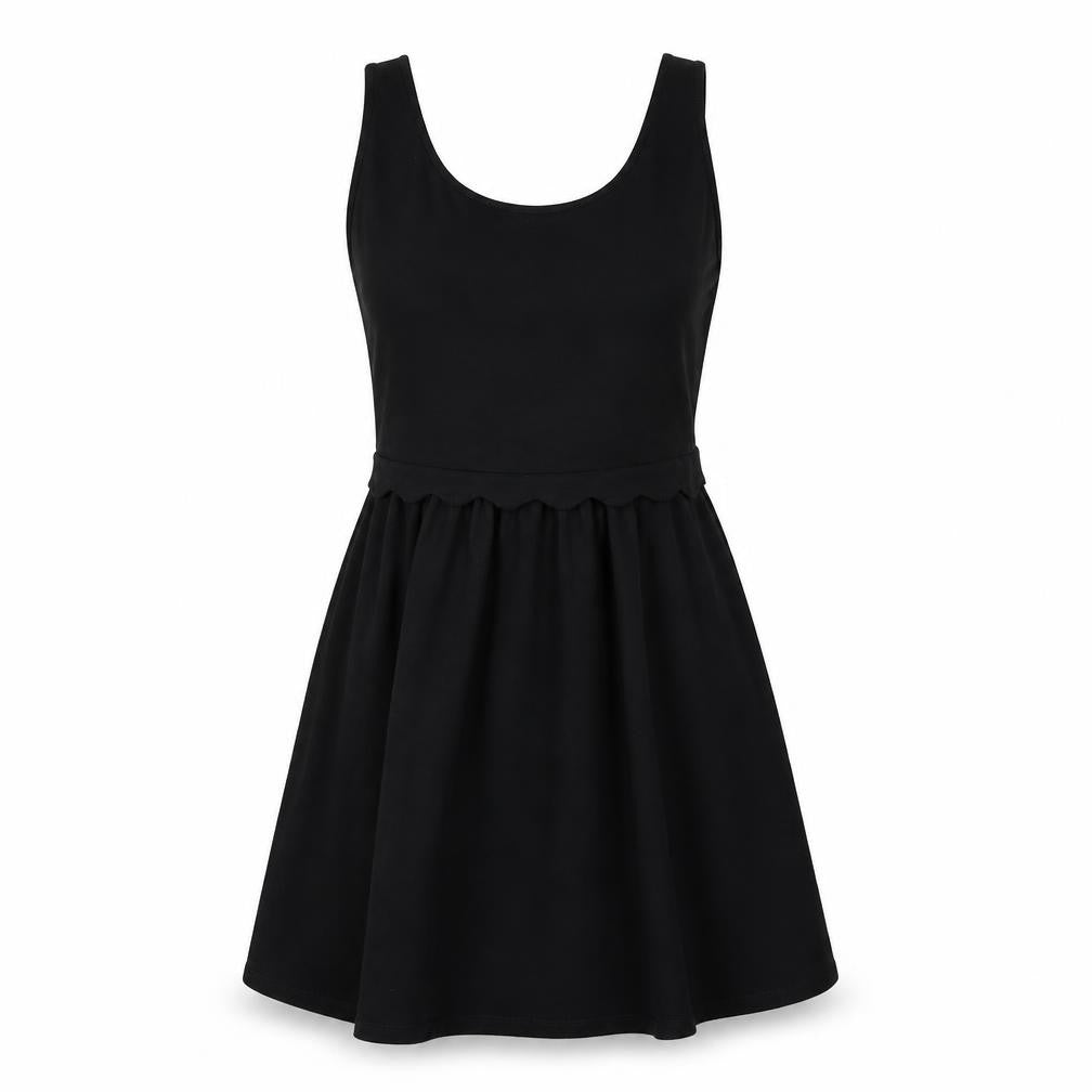 Warehouse Womens Black   Fit & Flare  Size 8