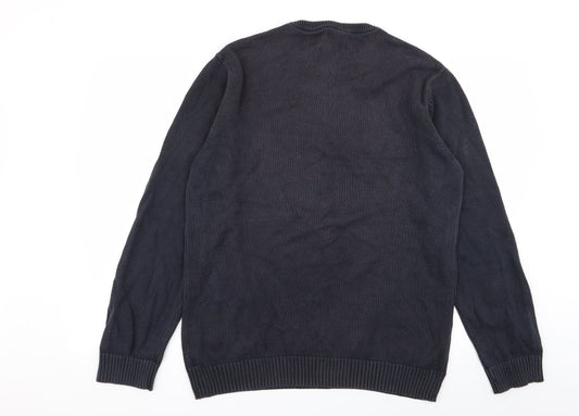 atlntic bay Mens Grey   Pullover Jumper Size M