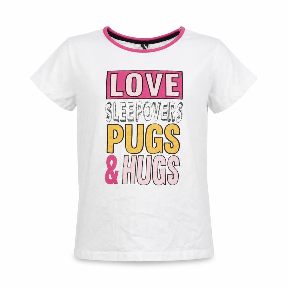 Very Girls White   Top Pyjama Top Size 12 Years