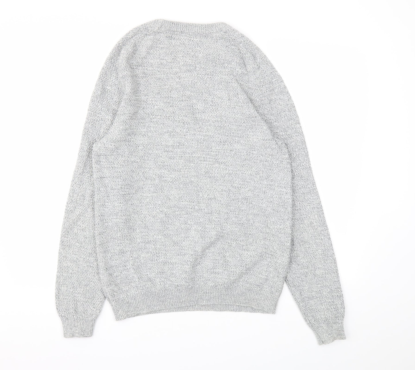 George Mens Grey   Pullover Sweatshirt Size S