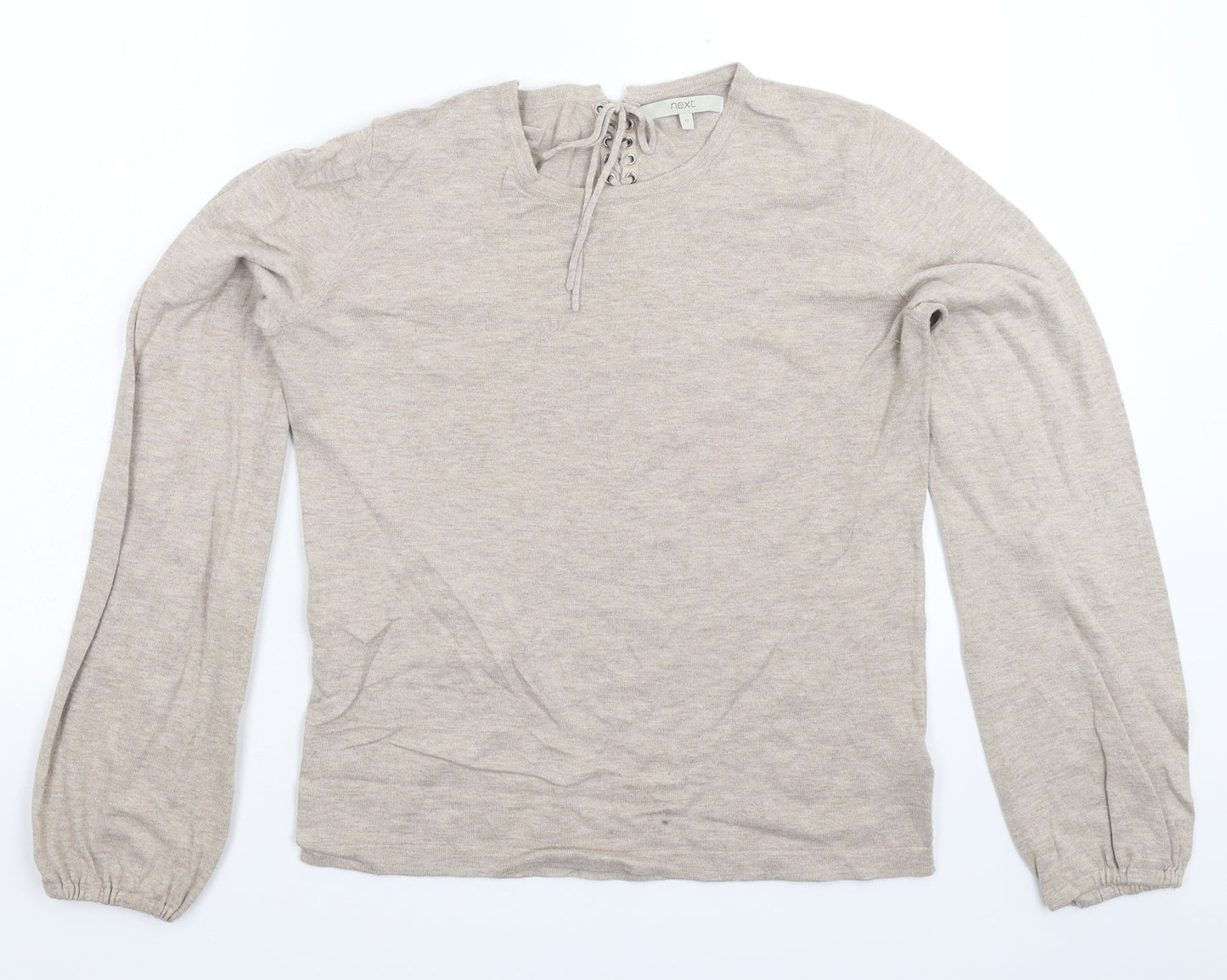 NEXT Womens Grey  Knit Pullover Jumper Size 12