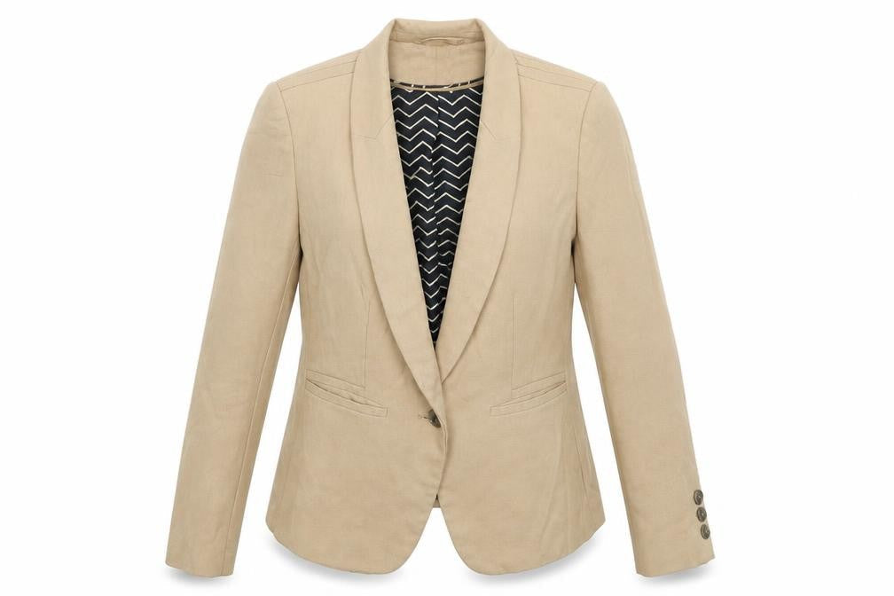Marks and Spencer Womens Beige   Jacket Suit Jacket Size 12