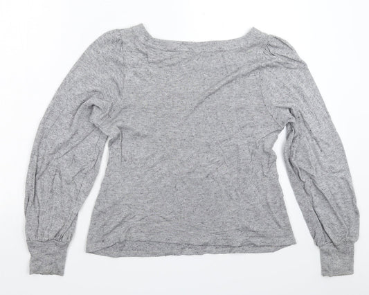 Marks and Spencer Womens Grey  Knit Pullover Jumper Size 14