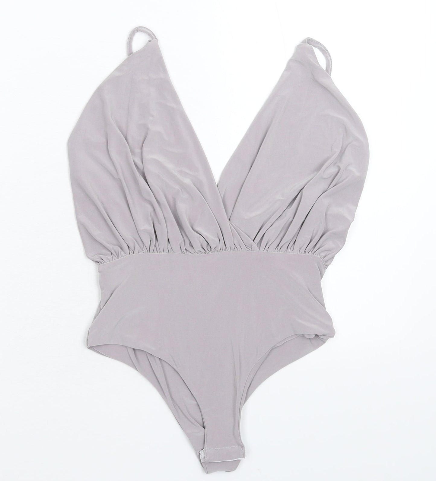 Preworn Womens Grey   Bodysuit One-Piece Size S
