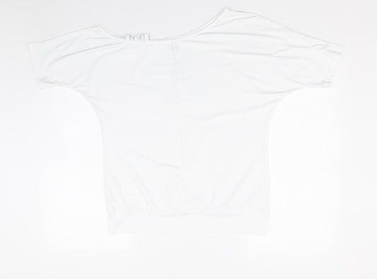 Blooming Jelly Womens White   Basic T-Shirt Size M