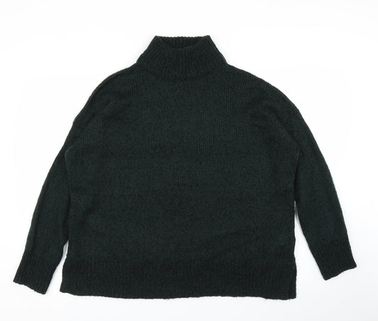 New Look Womens Green   Pullover Jumper Size L