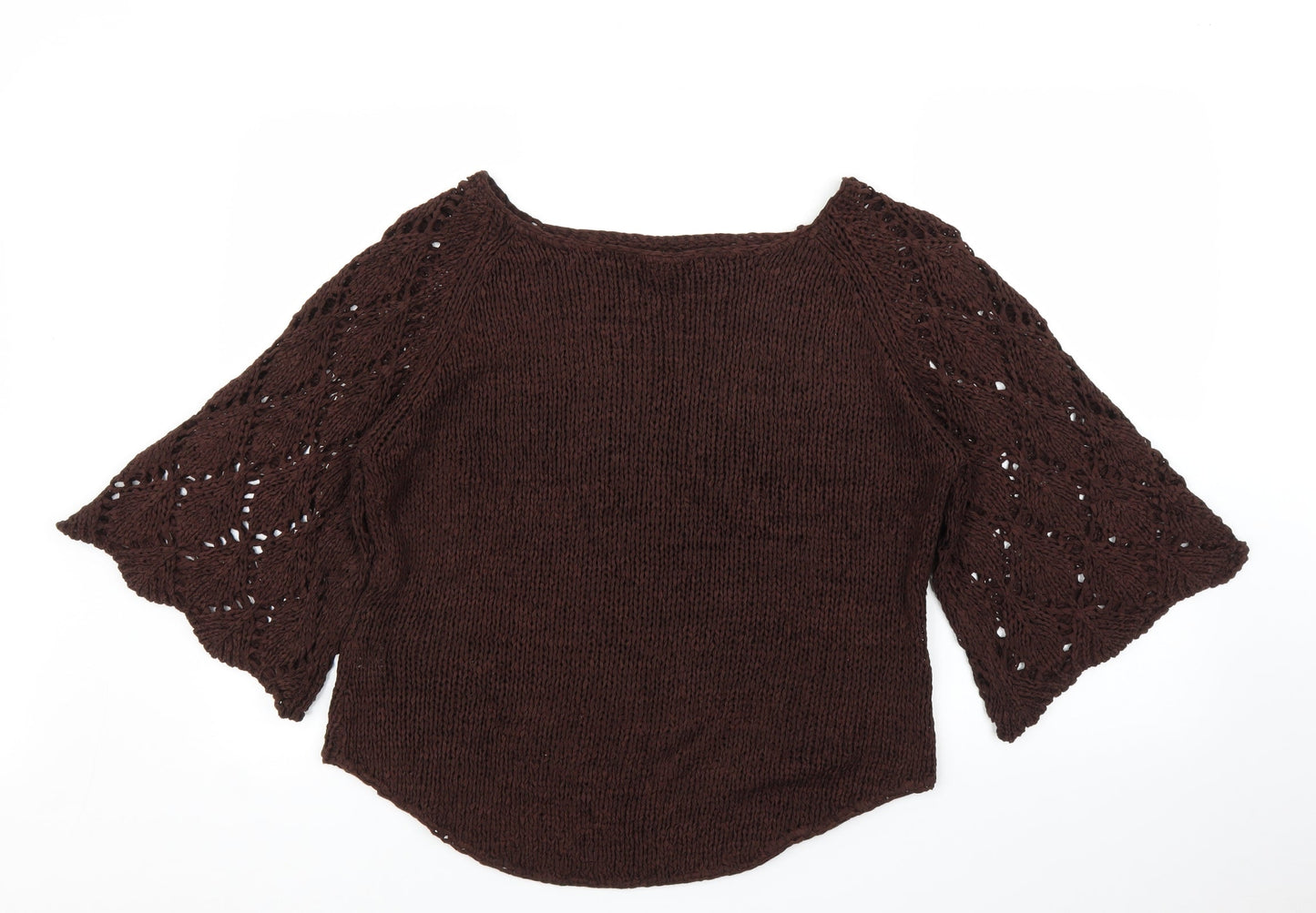 Sydney Easton Womens Brown   Pullover Jumper Size XL