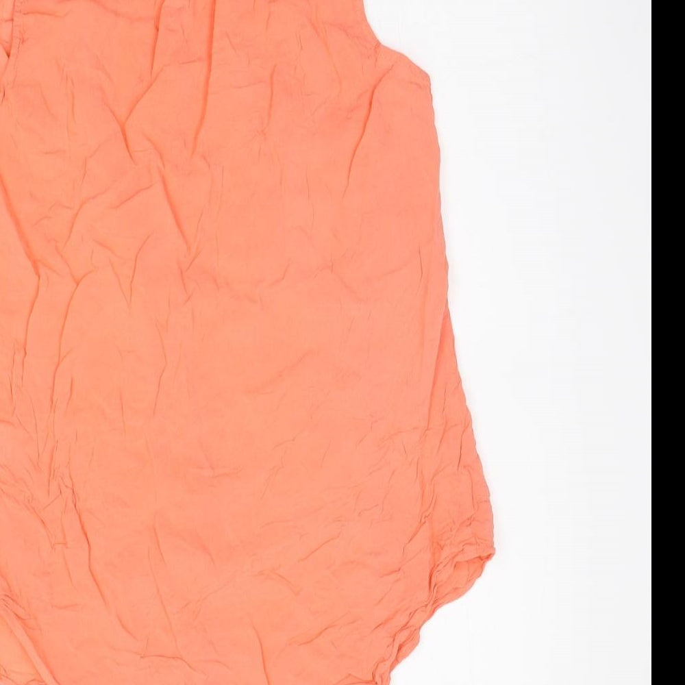 Love Tree Womens Orange   Basic T-Shirt Size S