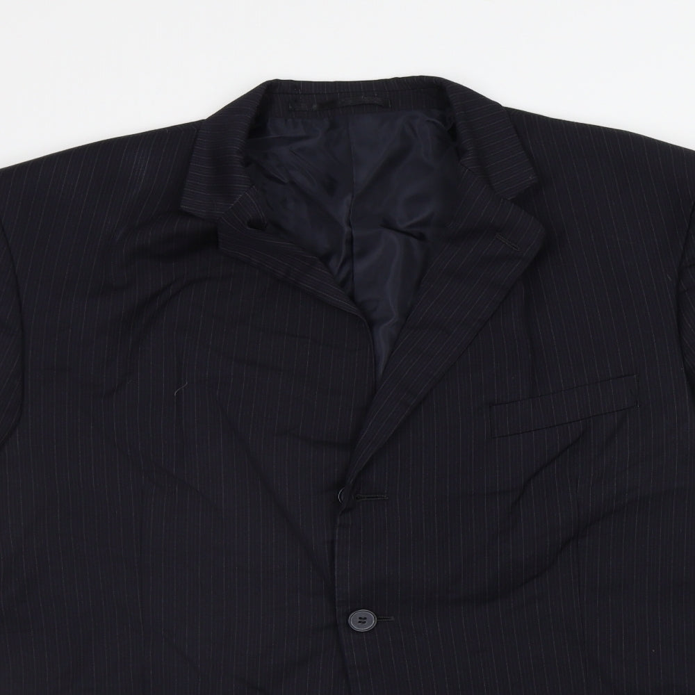 Burton Mens Blue   Jacket Blazer Size 44