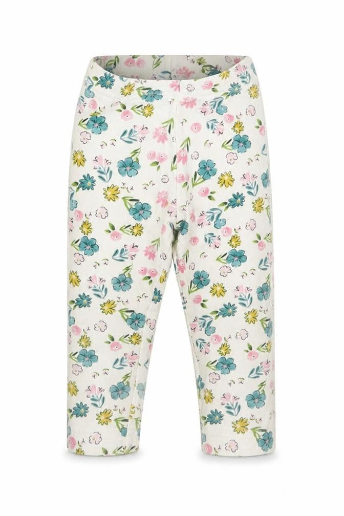 Front view of Primark Baby White Flecked sweatpants, size 6-9, Months
