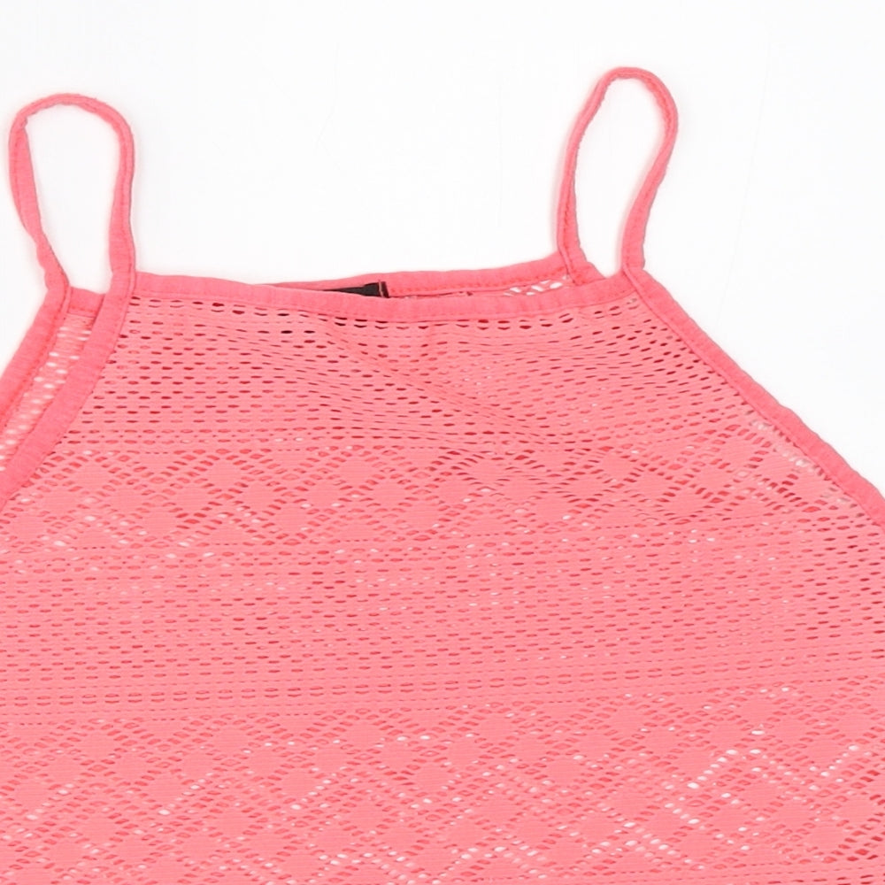 Stylewise Womens Pink   Camisole Tank Size M