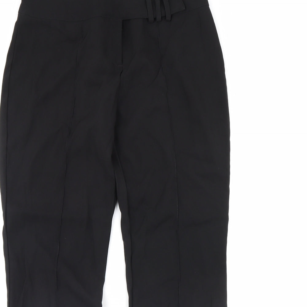 EVIE Womens Black   Dress Pants Trousers Size 14 L31 in