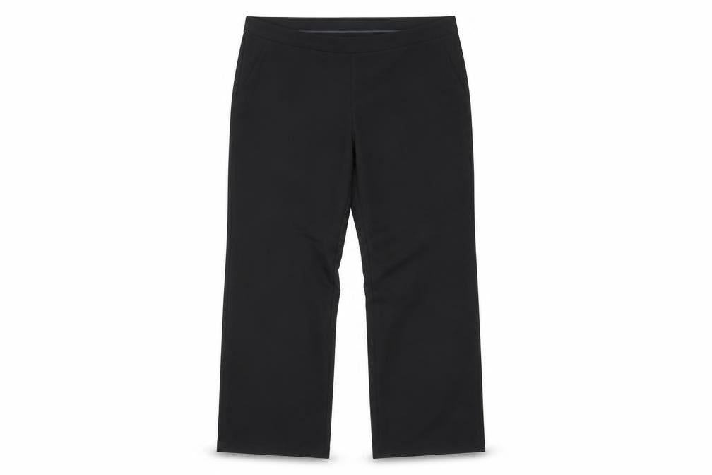 M&s Womens Black   Dress Pants Trousers Size 37 in L30 in