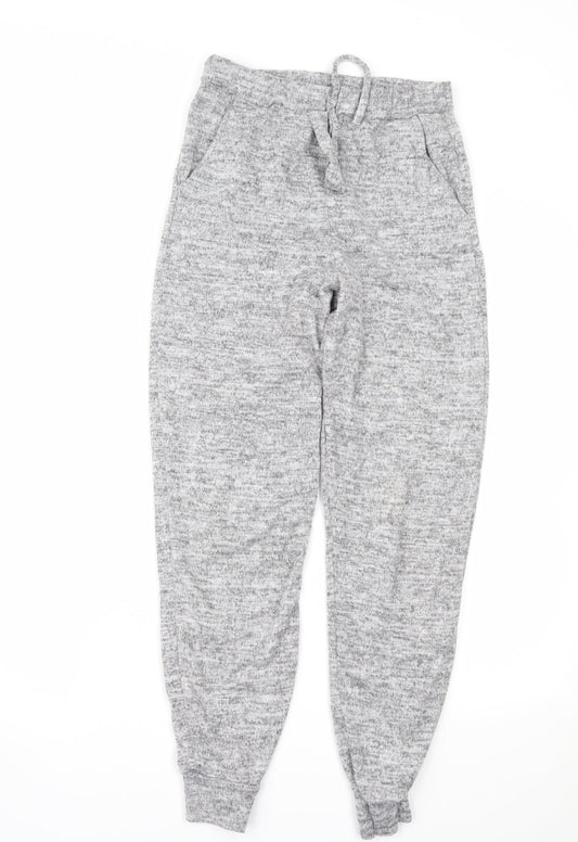 PRETTYLITTLETHING Womens Grey   Snow Pants Trousers Size 8 L26 in