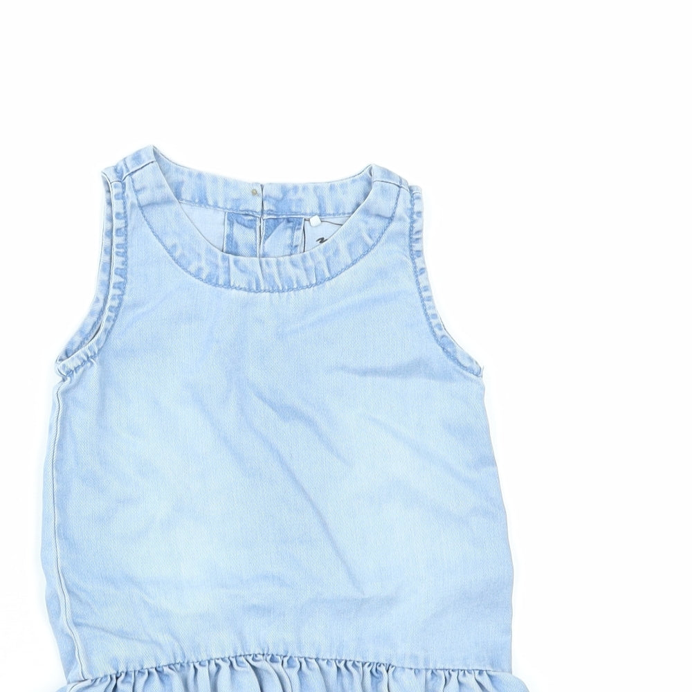 NEXT Girls Blue   A-Line  Size 2 Years