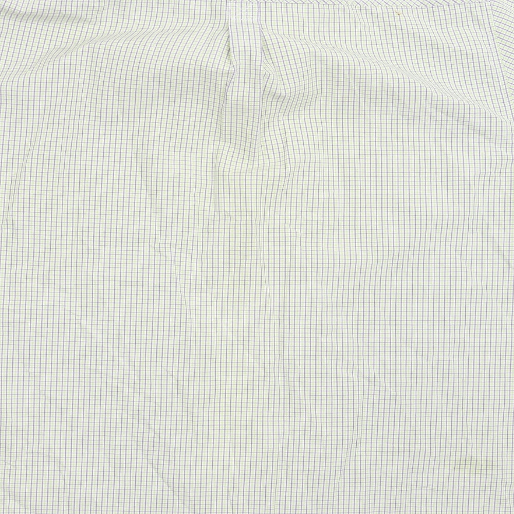 Haggar Mens Multicoloured Striped   Button-Up Size XL