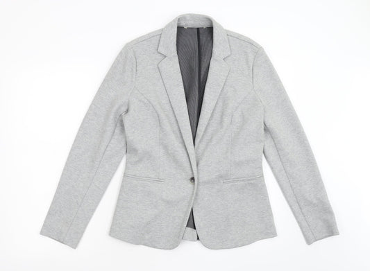 Preworn Womens Grey   Jacket Blazer Size S