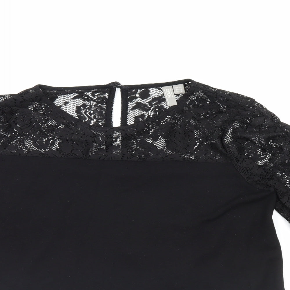 ASOS Womens Black   Basic Blouse Size 10