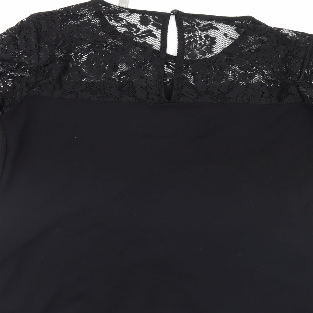 ASOS Womens Black   Basic Blouse Size 10