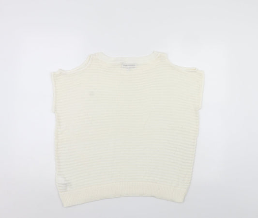 NEXT Womens White   Pullover Jumper Size 12