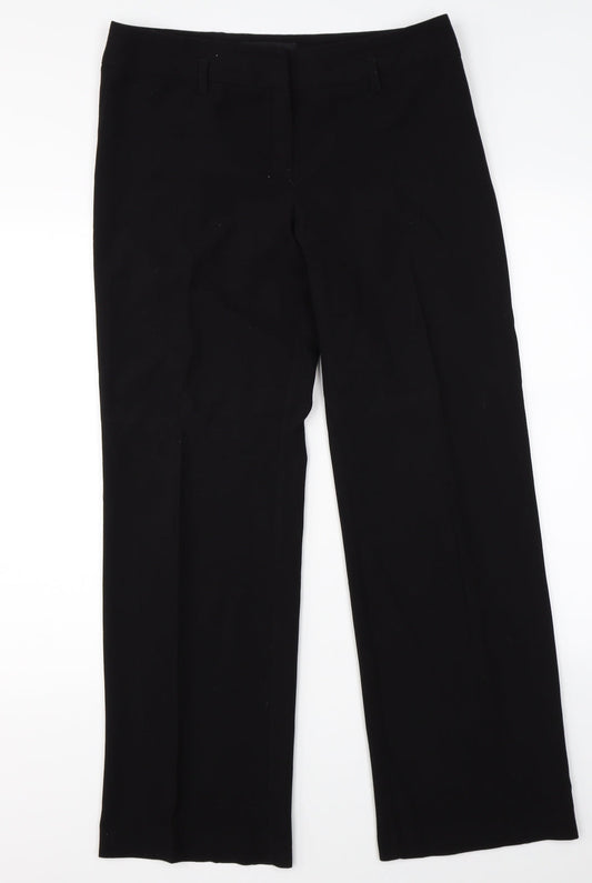 NEXT Womens Black   Dress Pants Trousers Size 12 L30 in