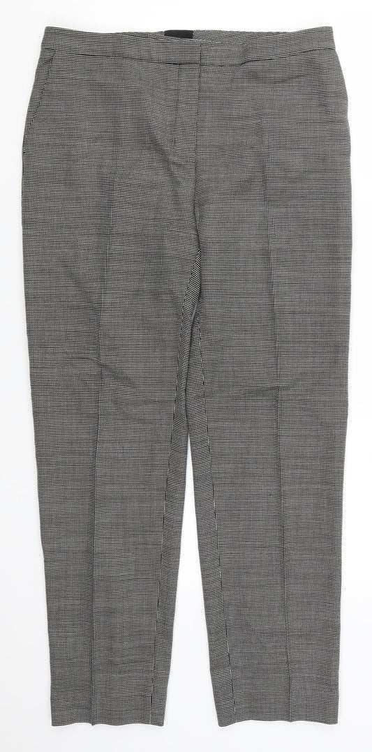 Preworn Womens Grey   Trousers  Size 32 in L28.5 in