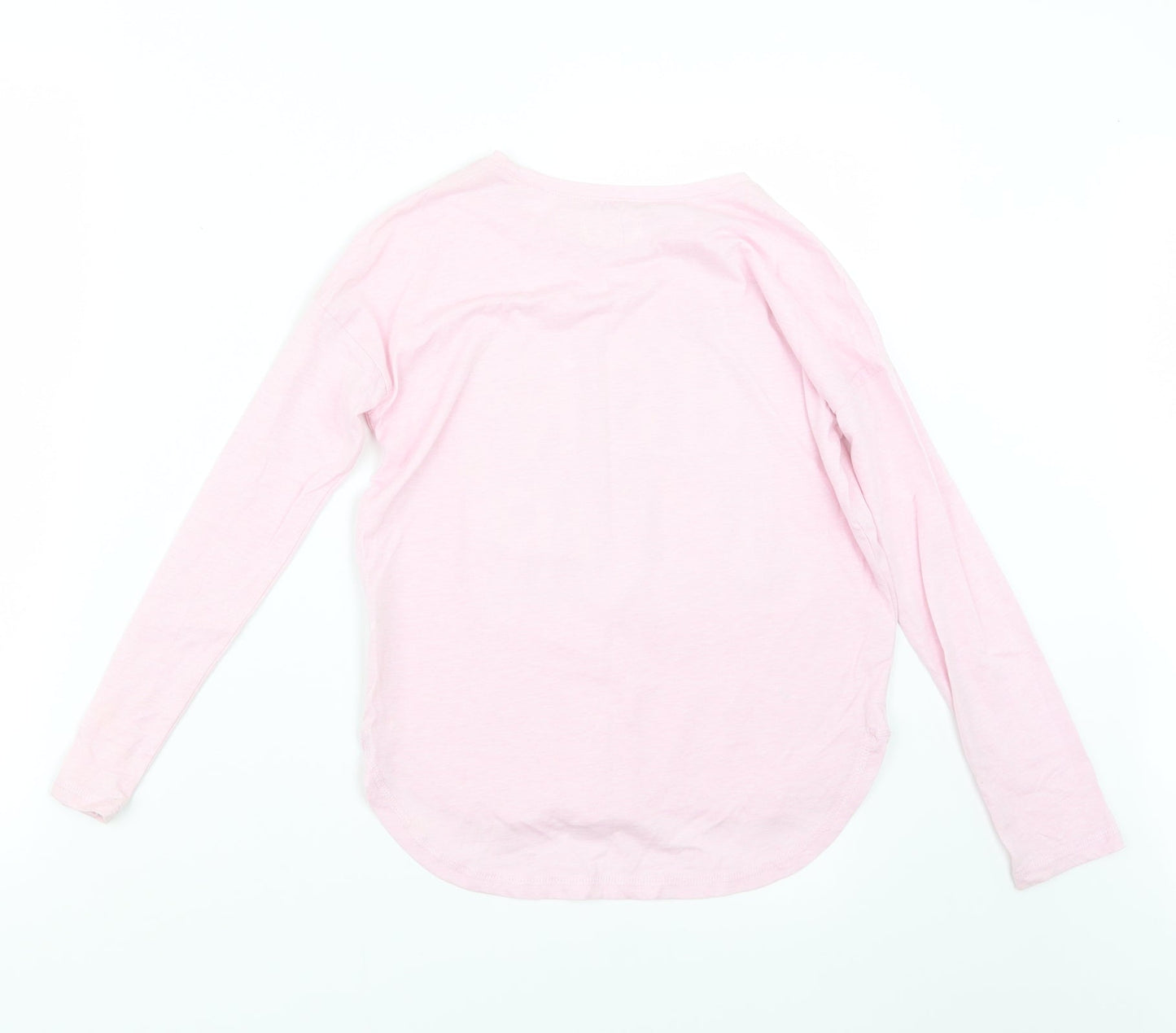 Gap Girls Pink   Basic T-Shirt Size 8 Years  - Beauty and the Beast