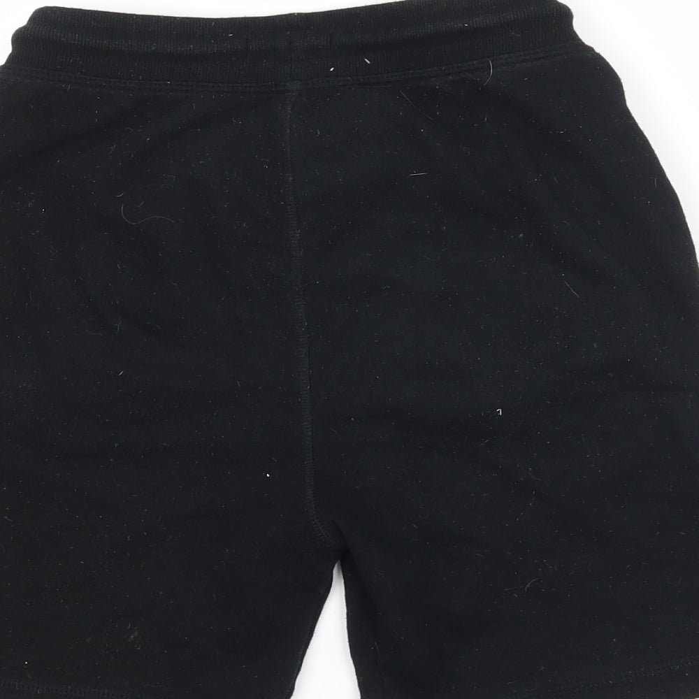 Matalan Boys Black  Jersey Sweat Shorts Size 10 Years