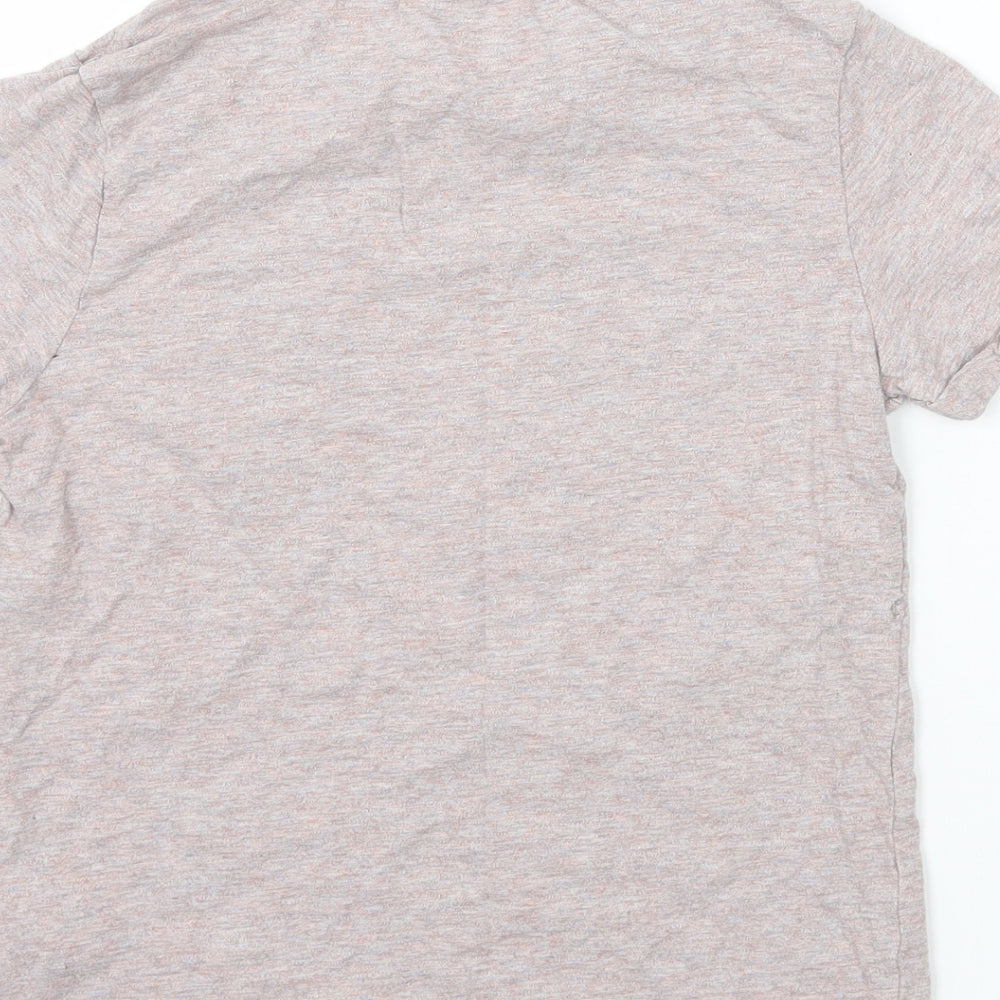 M&S Girls Pink  Jersey Basic T-Shirt Size 7-8 Years