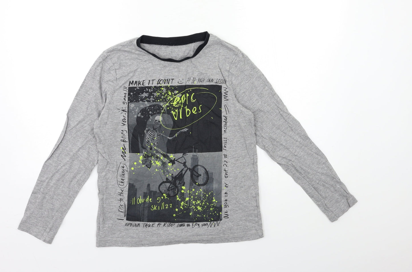 George Boys Green   Basic T-Shirt Size 11 Years