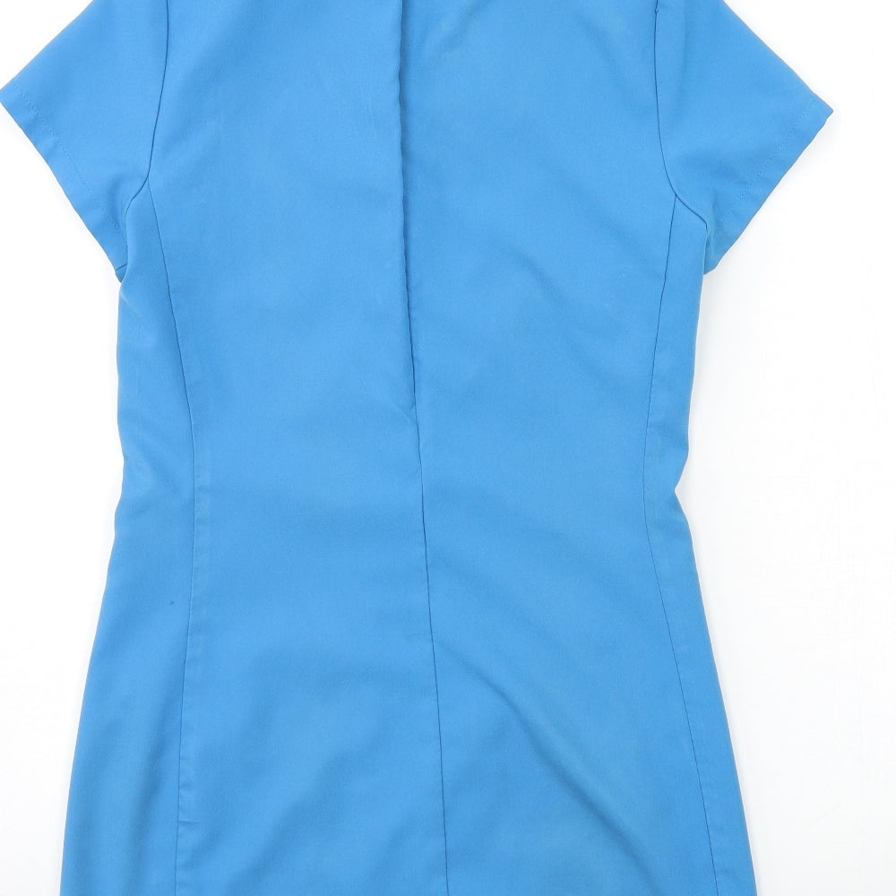 alexndra Womens Blue   Tunic Blouse Size 8