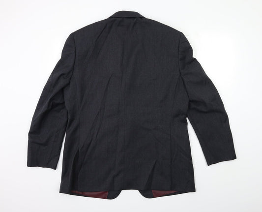 GREENWOOD Mens Grey   Jacket Suit Jacket Size 42