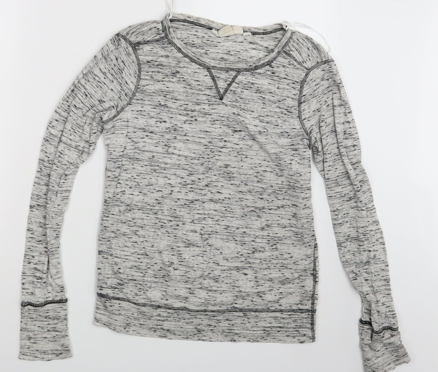 H&M Womens Grey   Pullover Jumper Size S