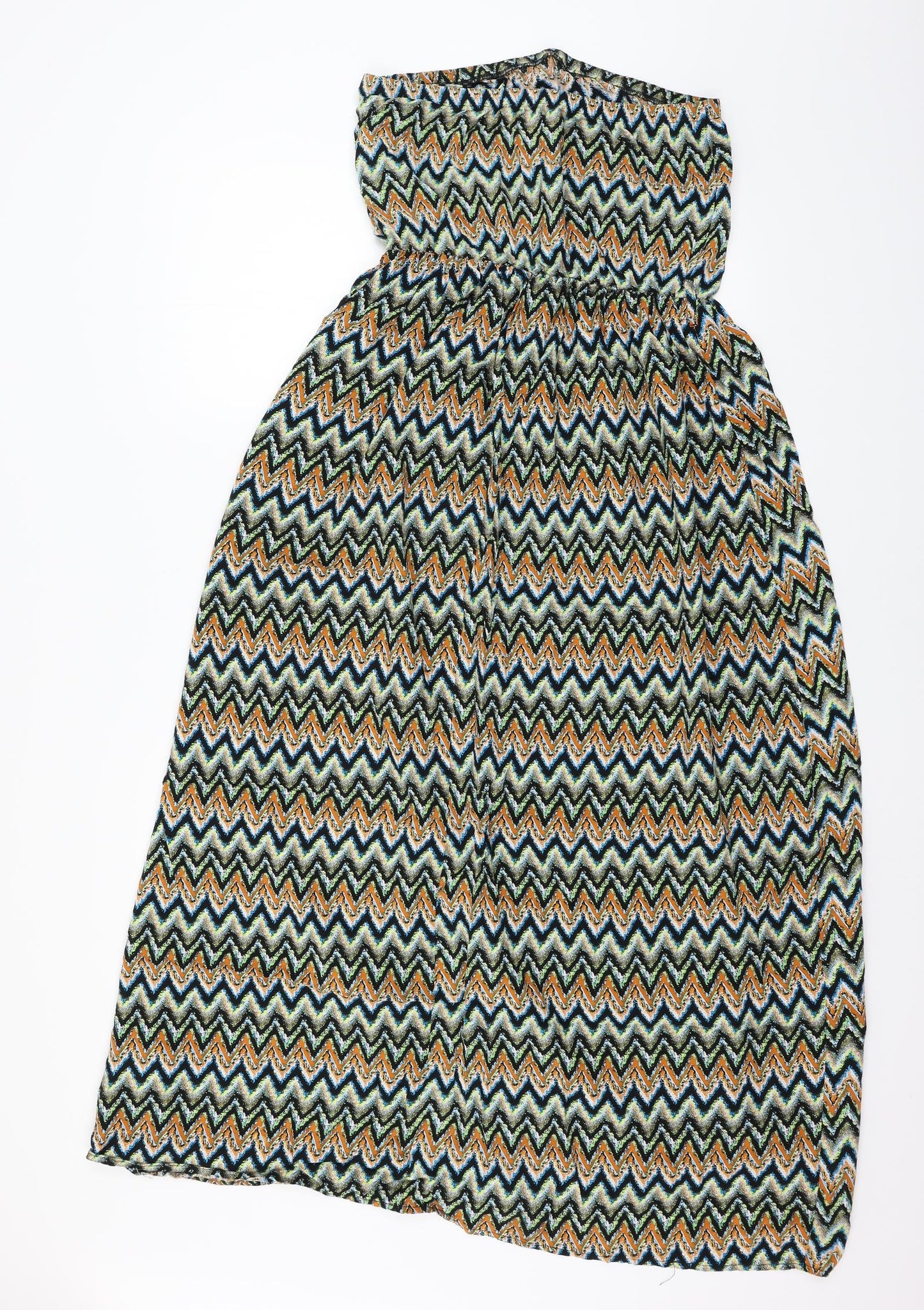 Alice & You Womens Multicoloured Striped  Fit & Flare  Size 10