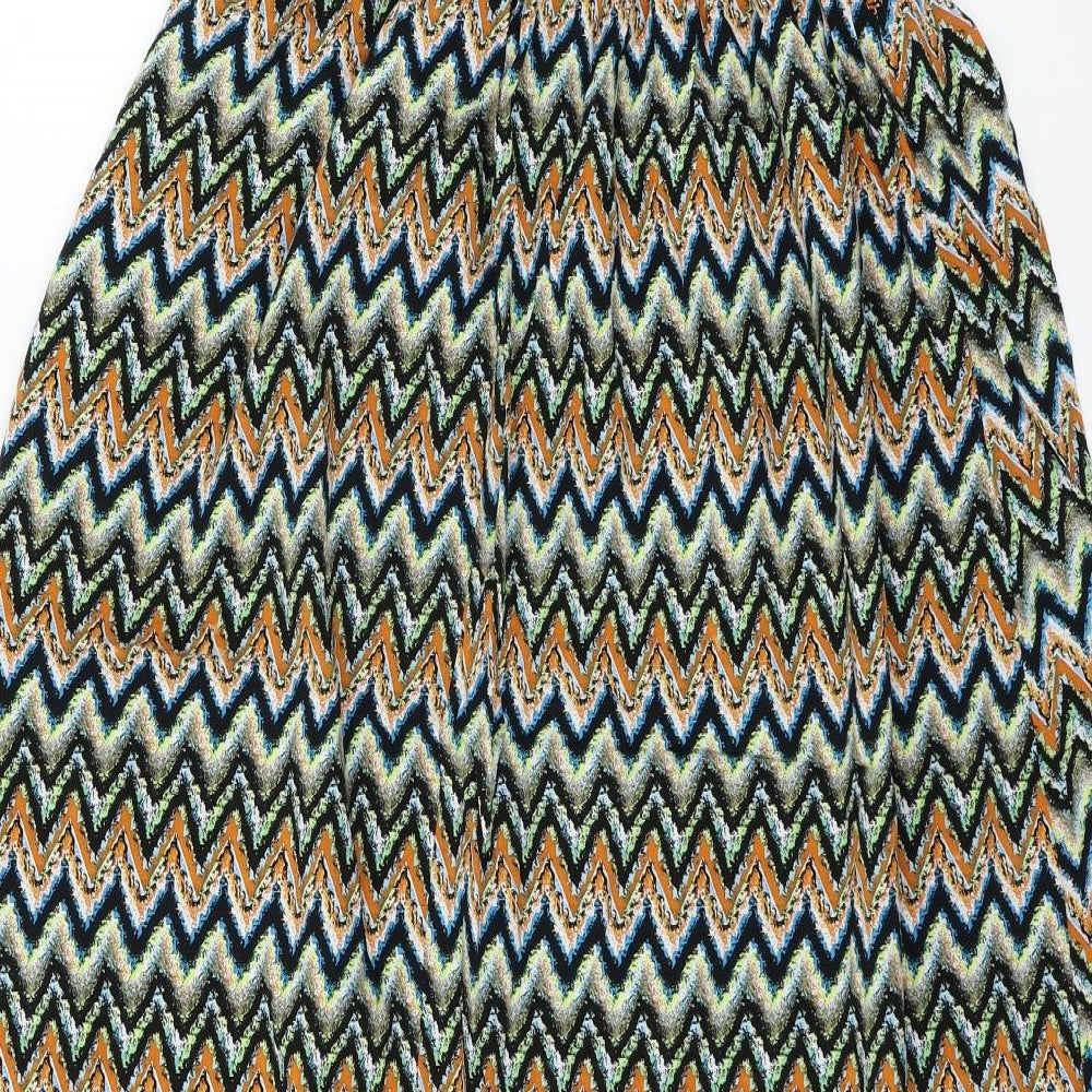 Alice & You Womens Multicoloured Striped  Fit & Flare  Size 10