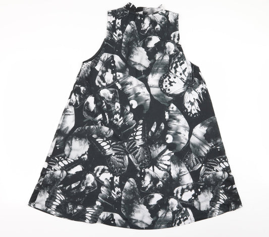 ASOS Womens Multicoloured Floral  A-Line  Size 10