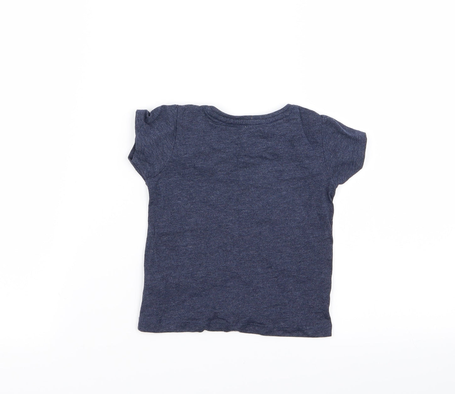 Primark Girls Blue   Basic T-Shirt Size 9-12 Months