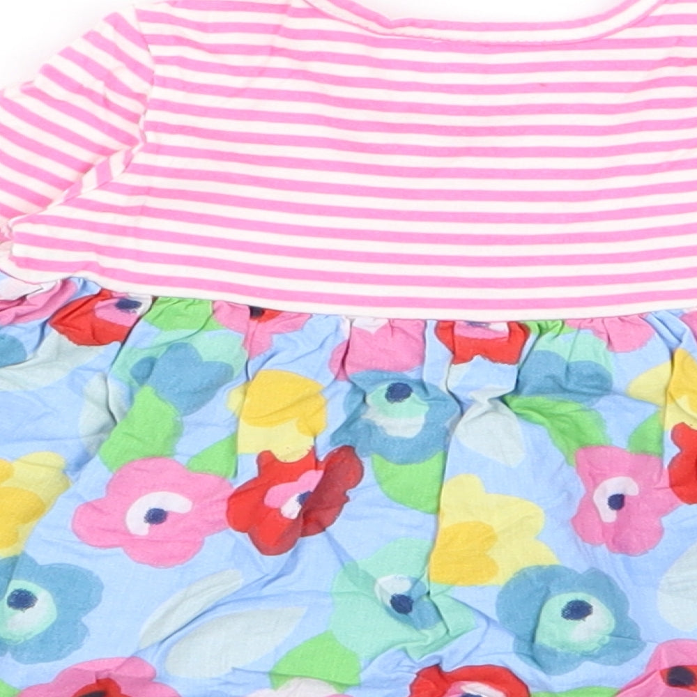 TU Girls Multicoloured Striped  Fit & Flare  Size 0-3 Months