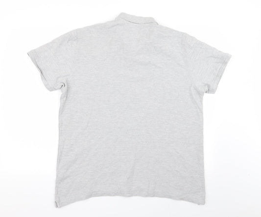 Easy Mens Grey    Polo Size XL