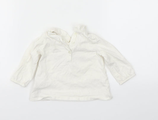 NEXT Girls White   Camisole T-Shirt Size 3-6 Months