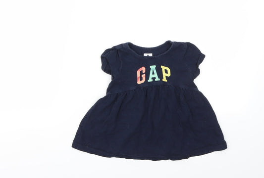 Gap Girls Blue   Basic T-Shirt Size 2 Years