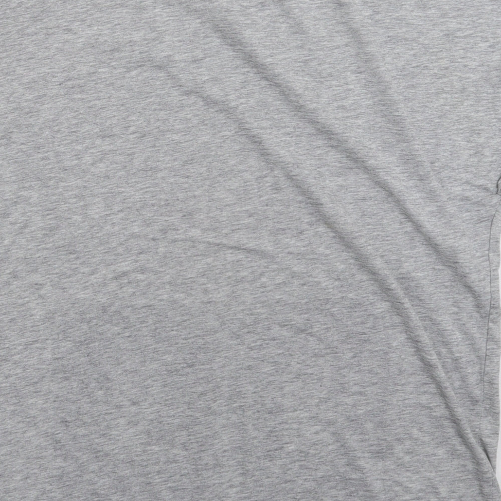 Reebok Womens Grey   Basic T-Shirt Size XS