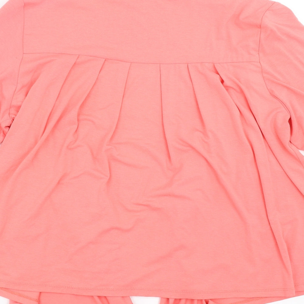 Anna Rose Womens Pink   Cardigan Jumper Size M