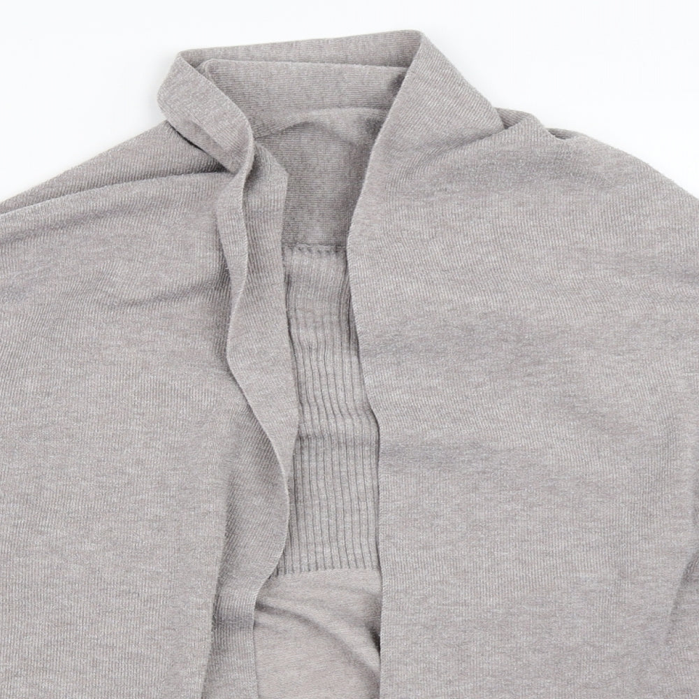 Heart & Soul Womens Grey   Cardigan Jumper Size XL