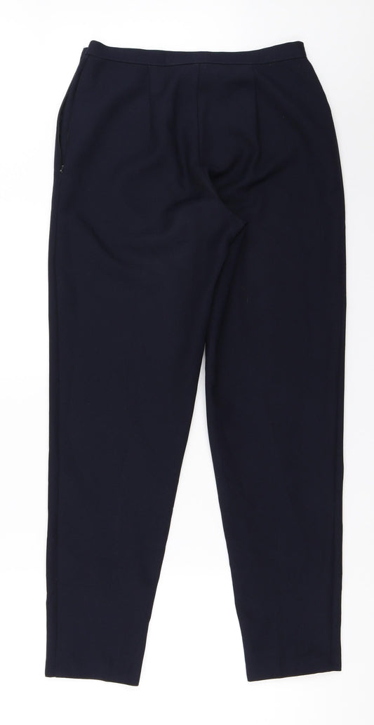 Marks and Spencer Womens Blue   Trousers  Size 10 L28 in