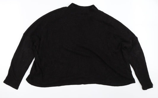 H&M Womens Black   Pullover Jumper Size M