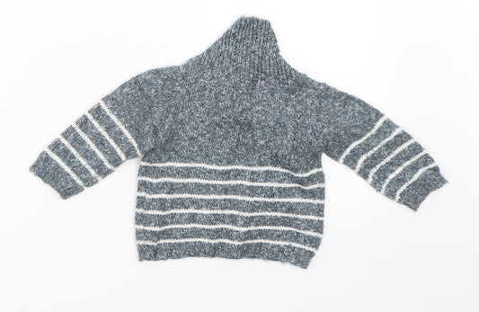 Earlydays Boys Blue   Pullover Jumper Size 3-6 Months